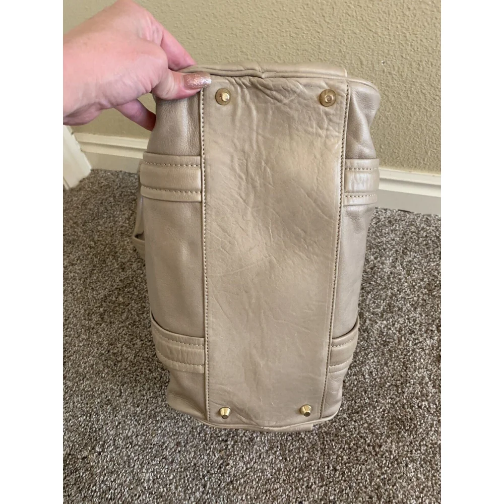 Christopher Kon soft leather SATCHEL SHOULDER BAG PURSE